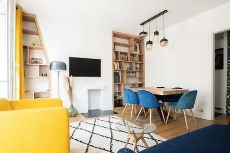 Dumoncel - Kp - Chic And Cozy In The 14th Arrondissement Apartmán